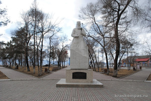 Второй памятник Валентину Феликсовичу Войно-Ясенецкому в Красноярске Второй памятник Валентину Феликсовичу Войно-Ясенецкому в Красноярске.